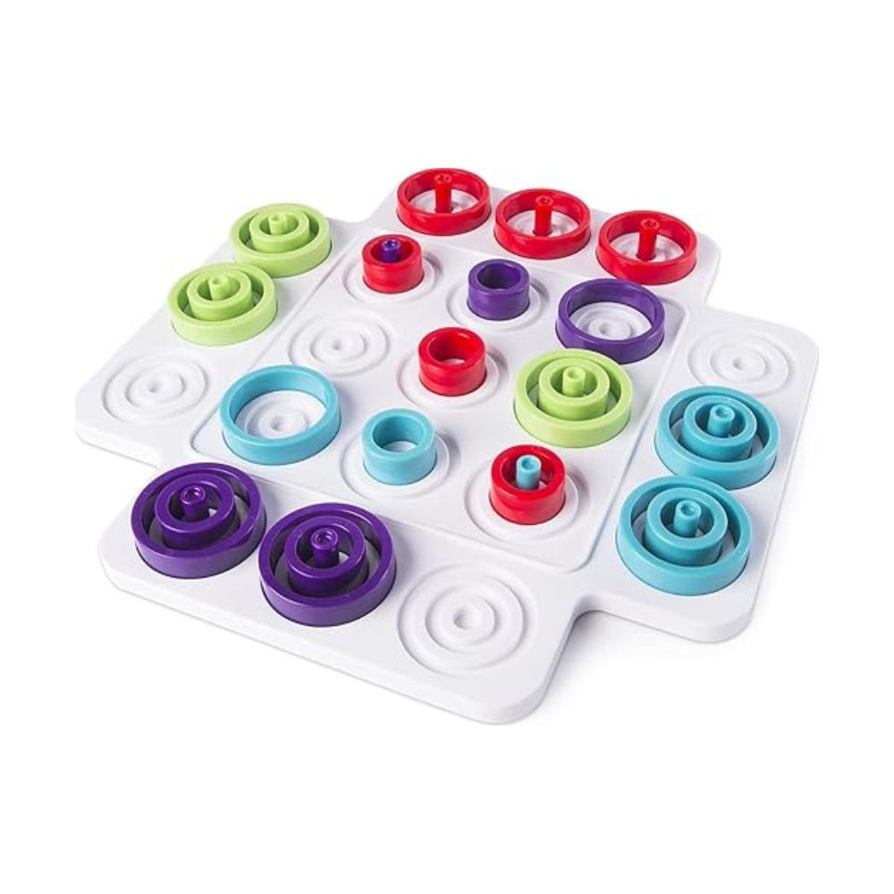 Shipra Play House Trio Challenge Brain Teaser Strategy & War Games Board Game Tic Tac Toe Game Strategy Board Games Board Games Adults
